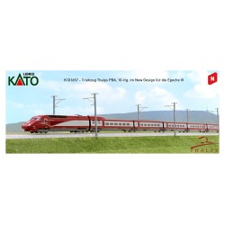 K101657-Coffret TGV Thalys PBA, 10-éléments, Ep.VI, neues Design - Kato - K101657-ModTrain