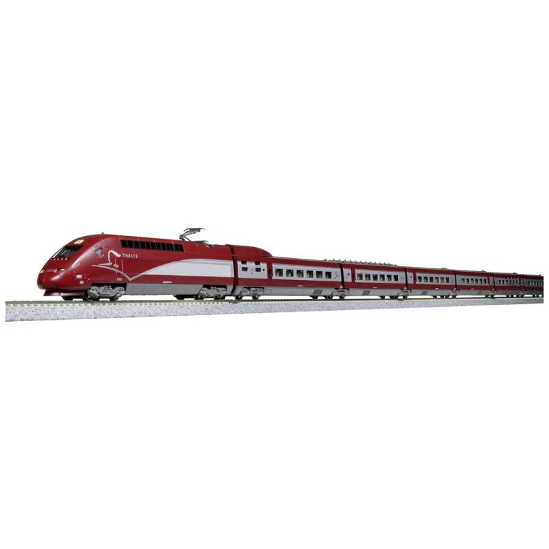 K101657-Coffret TGV Thalys PBA, 10-éléments, Ep.VI, neues Design - Kato - K101657-ModTrain