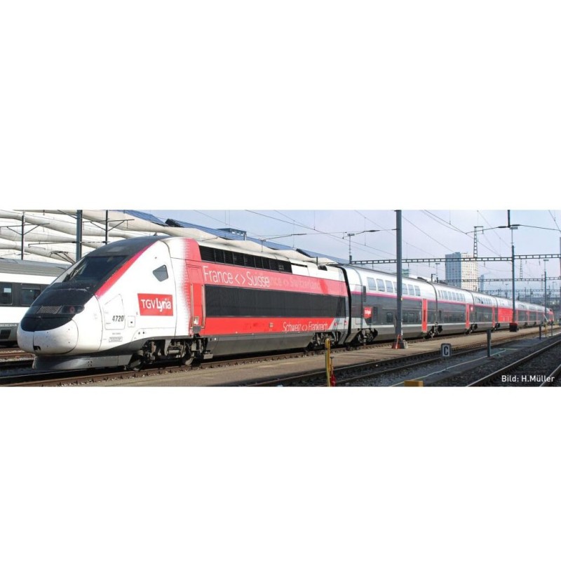 K101762-Coffret TGV Duplex. 10-éléments. LYRIA. Ep.VI - Kato - K101762-ModTrain