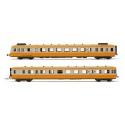 HJ2388S-Autotrail RGP2 XBD 2710+XRAB 7710 ORANGE/GRIS BETON SNCF SOUND - jouef - HJ2388S-ModTrain