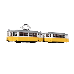 K14806-4-Tramway "My Tram" Jaune-Blanc - Kato - K14806-4-ModTrain