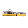 K14806-4-Tramway "My Tram" Jaune-Blanc - Kato - K14806-4-ModTrain