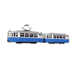 K14806-1-Tramway "My Tram" Bleu-Blanc- Kato - K14806-1-ModTrain