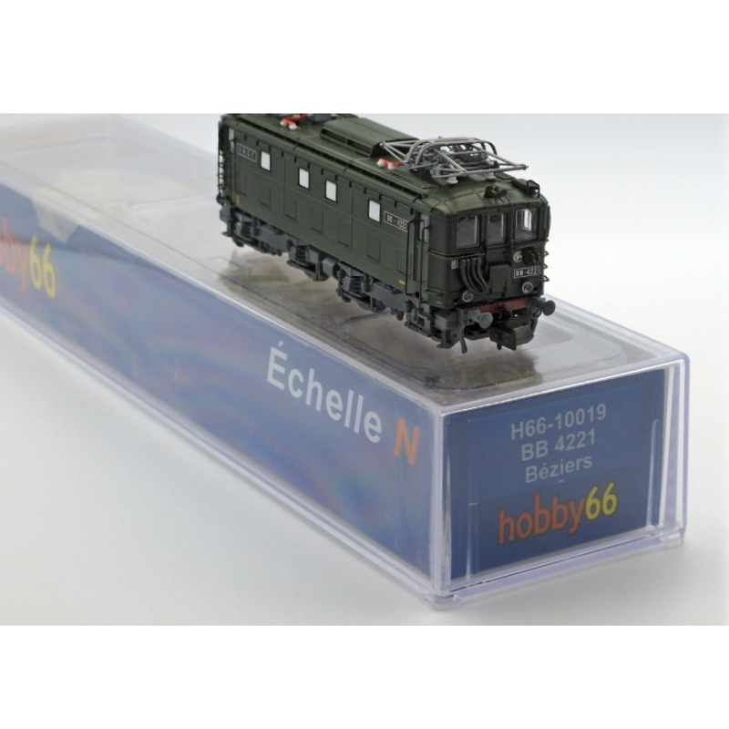 H66-10019-Locomotive électrique BB 4221 ép III-IV Hobby66 - H66-10019-ModTrain