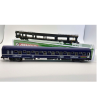 HNS4382-Set 1 voiture T2 Railtour + 1 fourgon DD 66 logo nouille Arnold - HNS4382-ModTrain