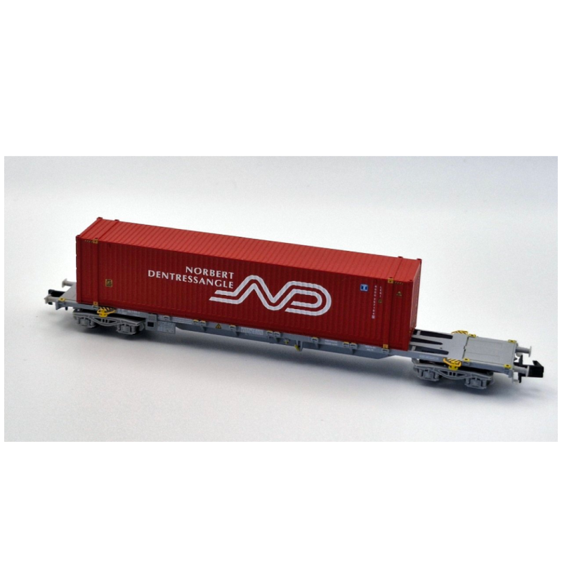 HNS6501-Wagon porte-conteneur 45' Norbert Dentressangle ép VI Arnold - HNS6501-ModTrain