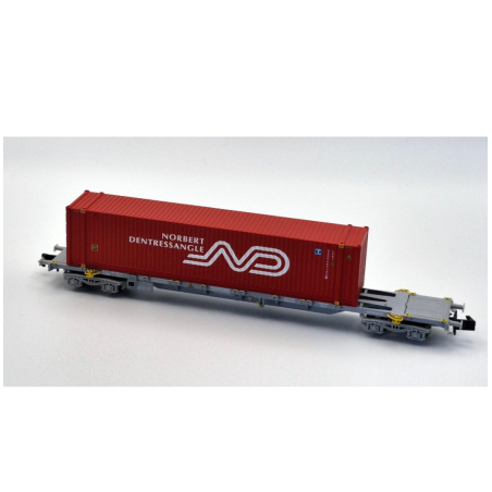 HNS6501-Wagon porte-conteneur 45' Norbert Dentressangle ép VI Arnold - HNS6501-ModTrain