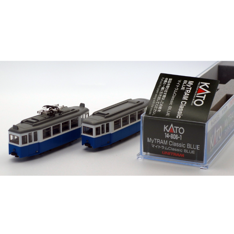 K14806-1-Tramway "My Tram" Bleu-Blanc- Kato - K14806-1-ModTrain