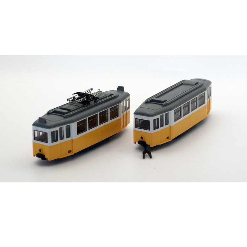 K14806-4-Tramway "My Tram" Jaune-Blanc - Kato - K14806-4-ModTrain