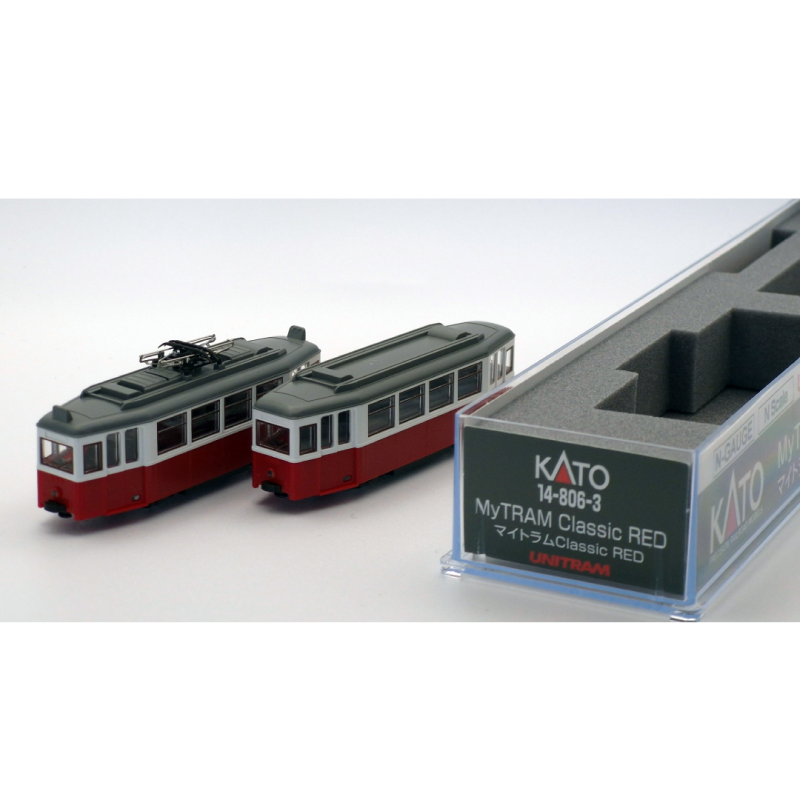 K14806-3-Tramway "My Tram" Rouge-Blanc - Kato - K14806-3-ModTrain