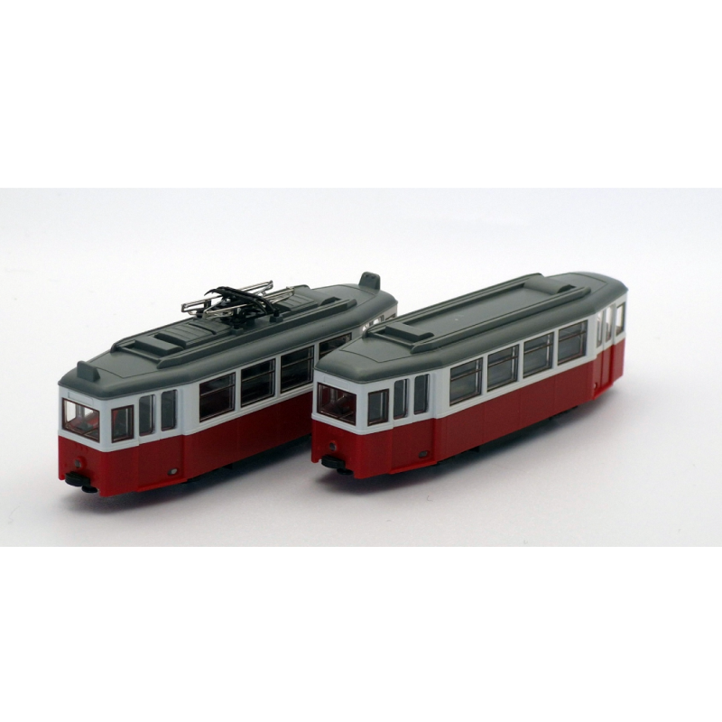 K14806-3-Tramway "My Tram" Rouge-Blanc - Kato - K14806-3-ModTrain