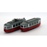 K14806-3-Tramway "My Tram" Rouge-Blanc - Kato - K14806-3-ModTrain