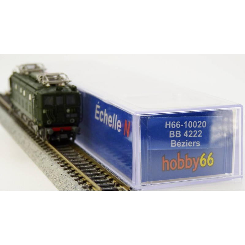 H66-10020-Locomotive électrique BB 4222 ép III-IV Hobby66 - H66-10020-ModTrain