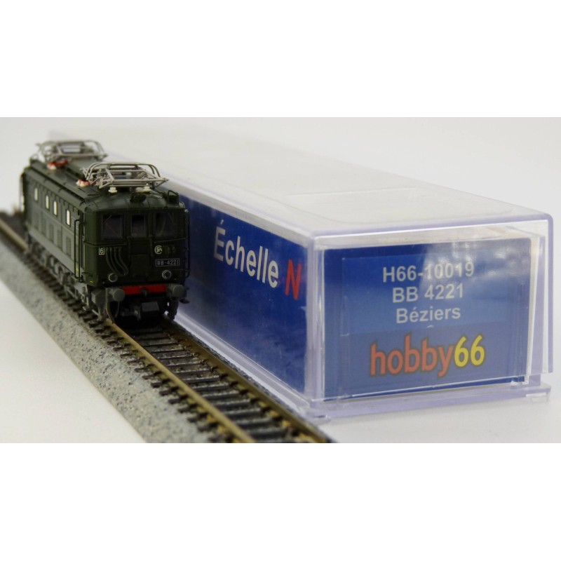 H66-10019-Locomotive électrique BB 4221 ép III-IV Hobby66 - H66-10019-ModTrain