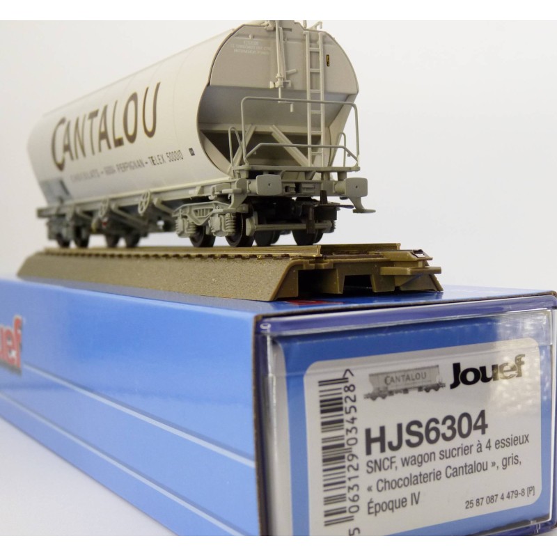 HJS6304-Wagon SNCF 4-axle hopper wagon CANTALOU Jouef - HJS6304-ModTrain