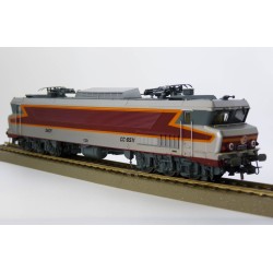 HJ2428-Locomotive SNCF. CC 6511. silver with "Mistral" logo. Period  Jouef - HJ2428-ModTrain