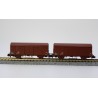 HN6515-Set 2-unit pack 2-axle covered wagons type G4 Arnold - HN6515-ModTrain