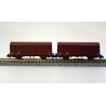 HN6515-Set 2-unit pack 2-axle covered wagons type G4 Arnold - HN6515-ModTrain