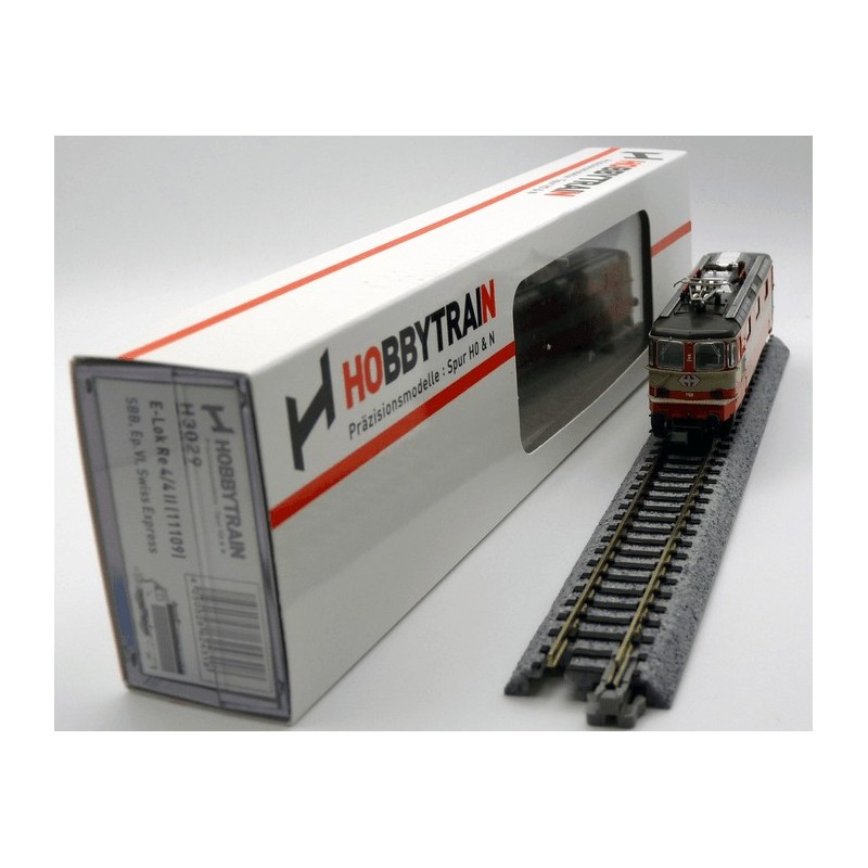 Locomotive électrique E-Lok Re 4/4 II (11109) SBB. Ep.VI. Swiss Express H3029