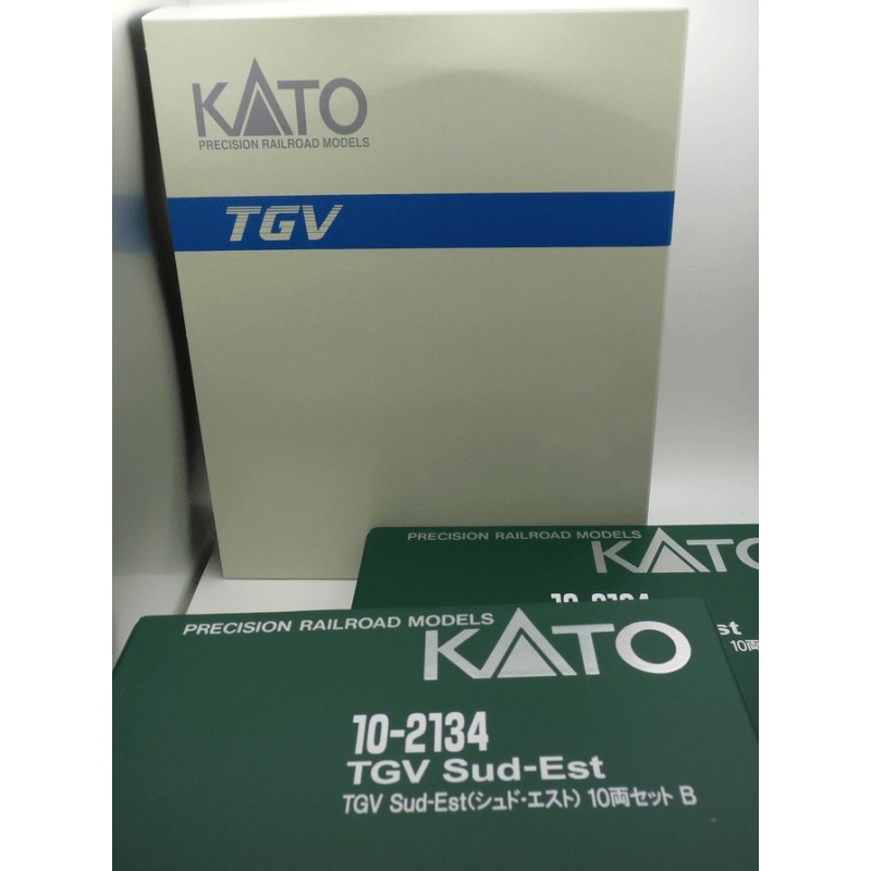 Train Kato coffret édition spéciale 10 pièces  TGV SE K10-2134