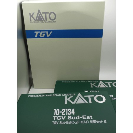 Train Kato coffret édition spéciale 10 pièces  TGV SE K10-2134