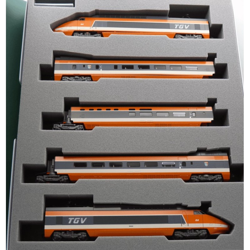Train Kato Set de base 5 éléments TGV SE K10-20283