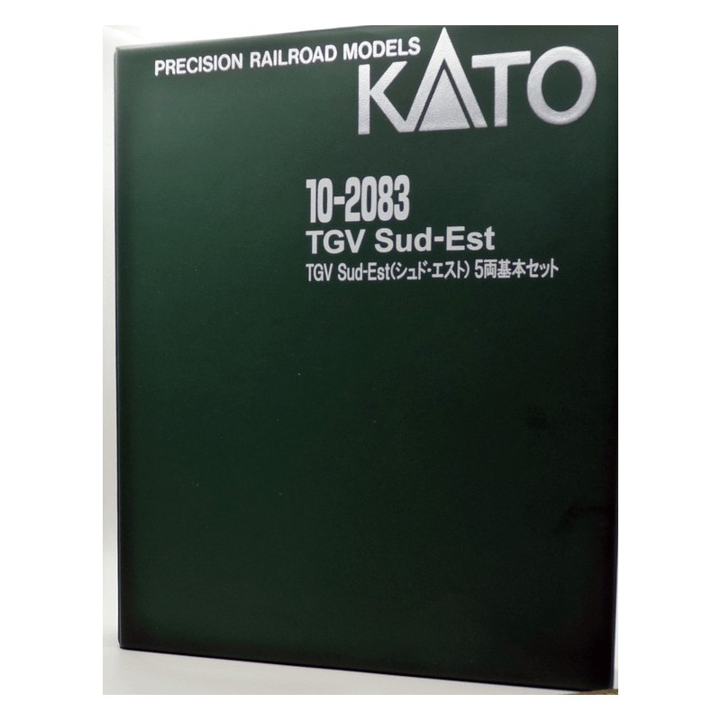 Train Kato Set de base 5 éléments TGV SE K10-20283
